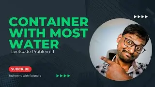 Container with Most Water - Leetcode 11 - Data Structures & Algorithms Tutorials in Python