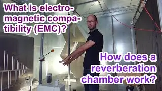 Virtual laboratory tour through our reverberation chamber or mode-stirred chamber at OVGU Magdeburg