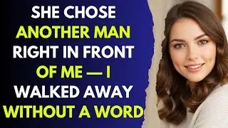 She Chose Another Man Right in Front of Me — I Walked Away Without a Word #cheating