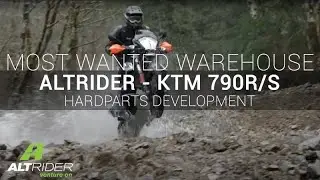 AltRider KTM 790 Adventure R Skid Plate and Crash Bars First Look