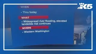 Flooded rivers begin to recede heading into weekend