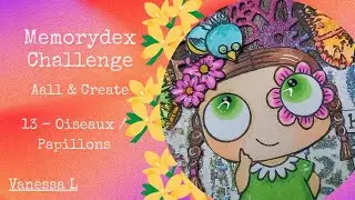 Memorydex Challenge 2026 🌸 13 - Oiseau/Papillon @aallandcreate 