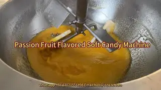 Passion Fruit Flavor Soft Candy Making Pot Industrial Cooking Mixer Machine