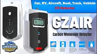 GZAIR SA104 Portable Carbon Monoxide CO Detector Review