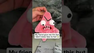 How should I feel 😭#plushie #funny #patrickstar