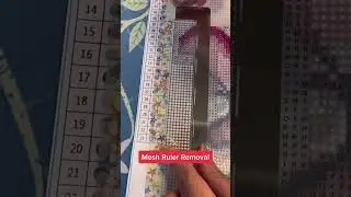 Mesh ruler removal diamond art | diamond painting tools and accessories
