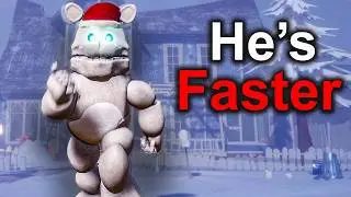 FAST FREDBEAR Hello Neighbor just got an INSANE Christmas Update