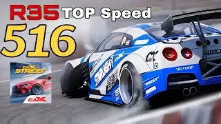 FASTEST R35 IN CARX STREET?! 😱🔥 516 TOP SPEED