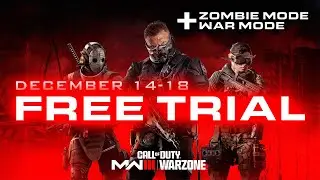 CoD MW3 Zombies / FREE TO PLAY DECEMBER 14-18 / MWZ Season 1