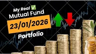 My Real ✅Mutual fund portfolio 23/01/2026 ! tranding #sip #mutualfunds