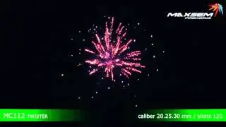 Батарея салютов TWISTER (арт. MC112) 120 залпов