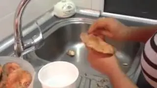 Limpiar niscalos. Como lavar niscalos. Recetas de Comida 10. La Cocina de Arlin.