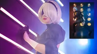 2B Cosplay Photoshoot With Sneaky (Zach Scuderi)
