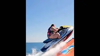 She love jet - ski but watch the end 🤒 #fypage #viral #funny #memes #fyp #fy #foryou #fail #jetski