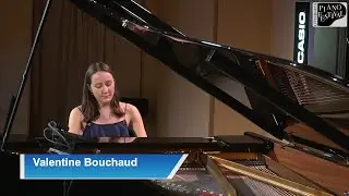 Valentine Bouchaud  Gothenburg Piano Festival 2021 1:st Piano Competition, Sunday 22 Aug.