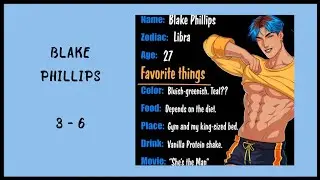 Blake Phillips 3-6 🏈 &bull; MeChat