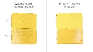 Testing Winsor & Newton Professional Acrylic Paint Against Other Brands