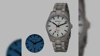 #BERNY Titanium Automatic Watches for Men Mechanical Railroad Wristwatch Sapphire Full Luminous Dia