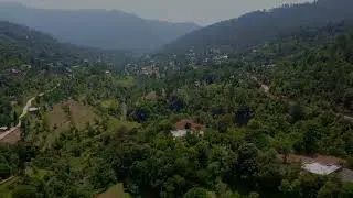 Kahmora and Nambal Ghamir Drone View. Azad Kahsmir