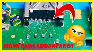 REPARACION HDMI PS4 SLIM PADS EN MAL ESTADO ROTOS