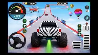 Monster Truck Mega Ramp Impossible Driver - Monster Truck Mega Ramp Racing - Android Gameplay