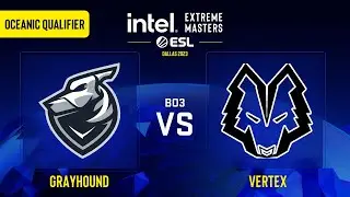 Grayhound vs VERTEX | Карта 2 Inferno | IEM Dallas 2023 Oceania CQ