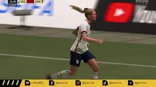 USA Vs CANADA | Women's Football | Highlights | FIFA 21 Gameplay