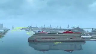 7 Ships departing Port Miami | VIRTUAL SAILOR NG