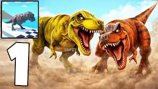 🦖Dino Evolution Run 3D Gameplay Walkthrough Levels 1–23 Satisfying Evolution & Running (Android,iOS)