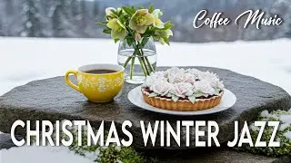 Winter Stillness Café ☕❄️ Christmas Jazz for Peaceful Study and Clear Minds