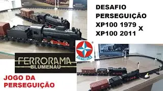 FERRORAMA ESTRELA DESAFIO PERSEGUI&Ccedil;&Atilde;O - XP100 RELAN&Ccedil;AMENTO EM PERSEGUI&Ccedil;&Atilde;O XP100 ORIGINAL 1979