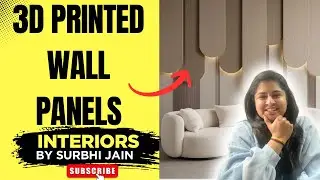 3D Printed Wall Panels 🔥 Future of Luxury Wall Design | Modern Interiors 2026