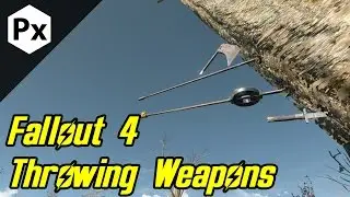 Fallout 4 Mod: Throwing Weapons Westored by Trainwiz