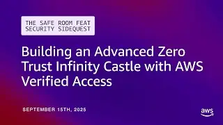 Building an Advanced Zero Trust Infinity Castle with AWS Verified Access