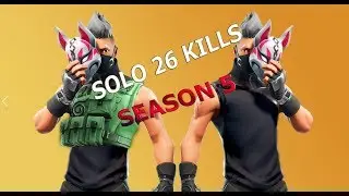 WORLD RECORD SEASON 5 SOLO | 26 KILL GAME (LAST DIES TO STORM)