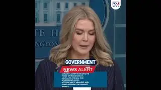 Karoline Leavitt Advocates for Transparency and Real-Time Government Audits