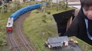 Tren etajat CFR Calatori cu 060 EA 520 epoca 5    &Icirc;n Gară la Nenea Iancu 2025
