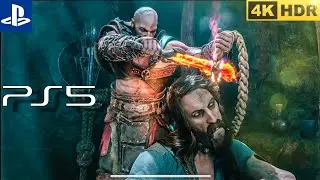 #10 (PS5) 😱💥GOD OF WAR RAGNAROK | FOUND TYR | 4k HDR high realistic graphics (60FPS).