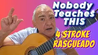 The 4‑Stroke Rasgueado Nobody Teaches (Thumb + Middle Only)