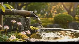 🌿 Relaxing Music Bamboo Water Emotional Calm | Deep Healing & Relieves Anxiety