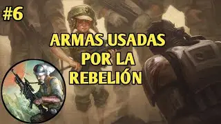 Las ARMAS m&aacute;s USADAS por la ALIANZA REBELDE - ARMAS de STAR WARS #7