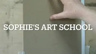 Sophie's Art School Portrait Demo in Soft Pastel