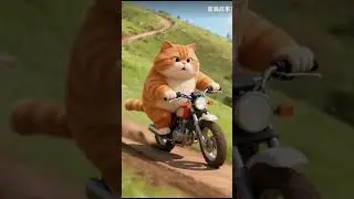 cartoon TVR 😺 Bllie the off roading  🏍️ bike💯💯💯💯