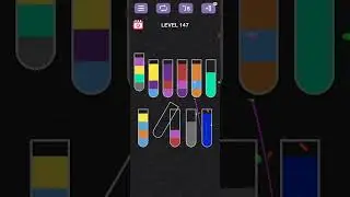 water Sort Puzzle Sort Color Level 147