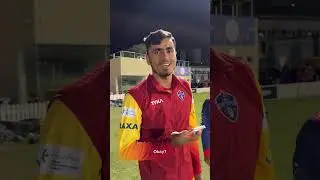 Ali Naseer tries Mujeeb Ur Rahman's googly | Desert Vipers | #Shorts