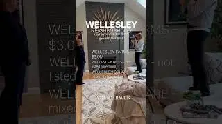 Wellesley Neighborhood #realestate #neighborhood #wellesleyma #shorts