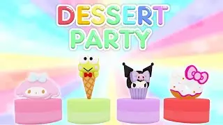 How to Get Dessert Party Statues | Roblox My Hello Kitty Cafe Blueprints | Riivv3r