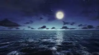 Millions found tranquility with this cosmic yoga music & hypnotic moon video 🌟🌒