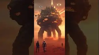 Sand Titan Citadel &mdash; Walking City on Desert Legs | Cinematic Reveal