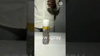 Experiment on snow spray ( Dipawali Special )
